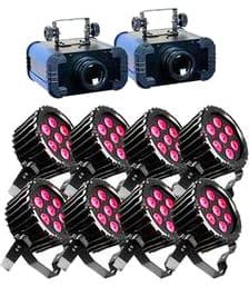 �������� ��� �������� LED PAR + GOBO